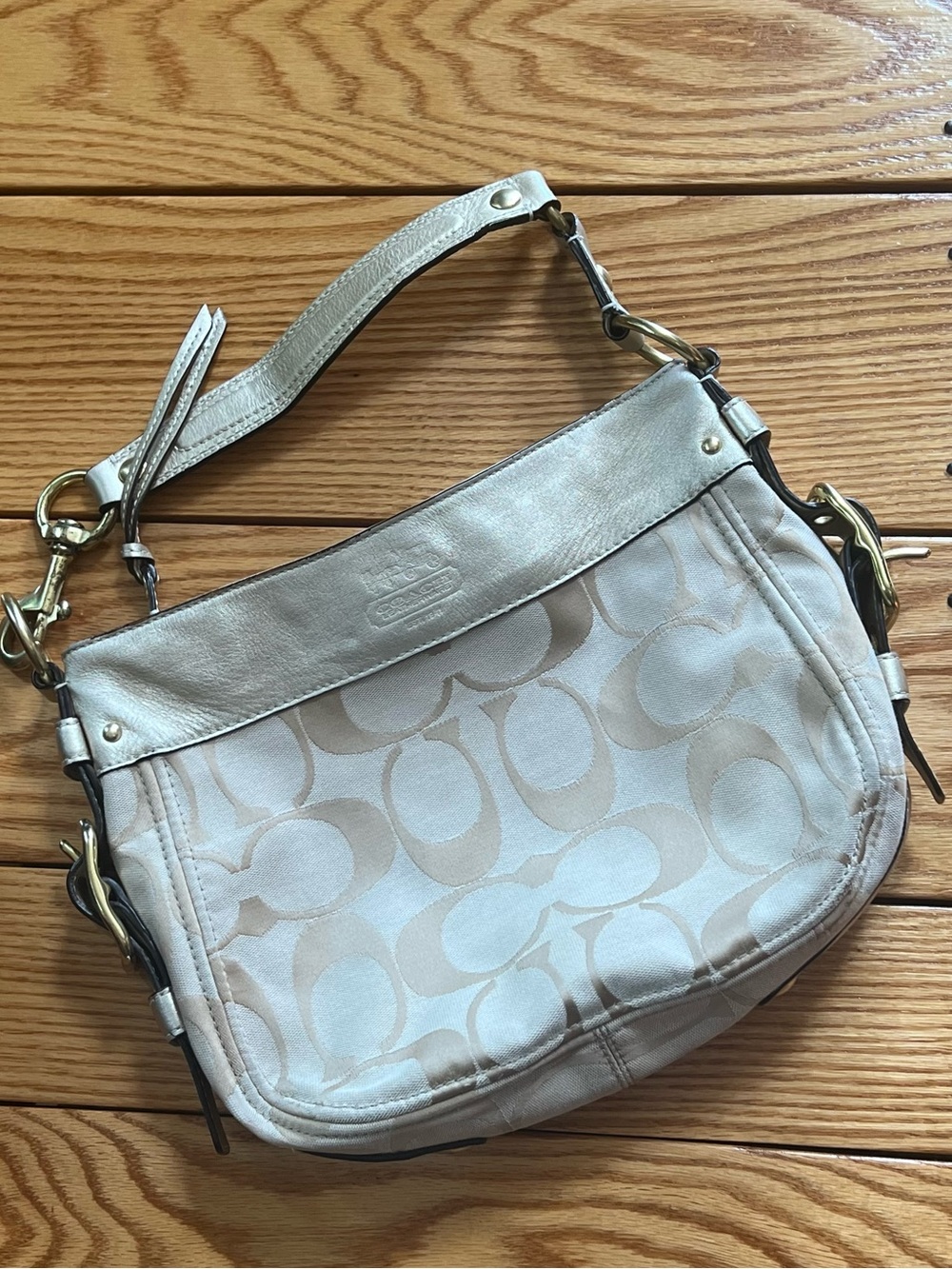 COACH F12657 ZOE HOBO BAG - Picture 7 of 12